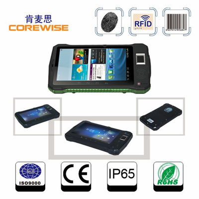IP65 pc irregolare della compressa di androide 4,1 con il lettore di HF RFID, lettore di impronta digitale, lettore di codici a barre 1D/2D facoltativo